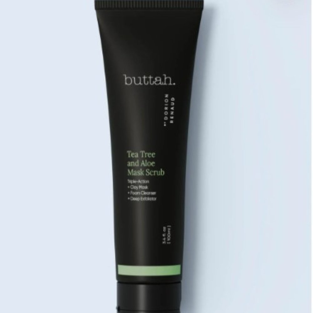 Buttah by Dorion Renaud: Tea Tree and Aloe Mask Scrub